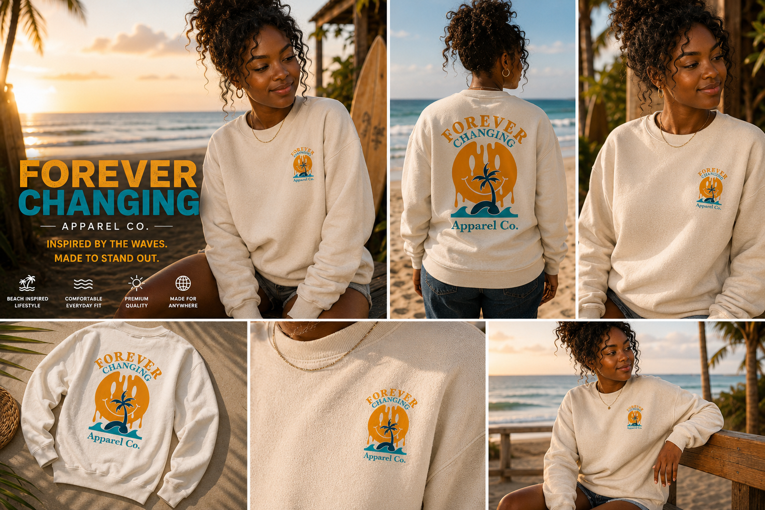 Forever Changing Apparel Co. Crewneck